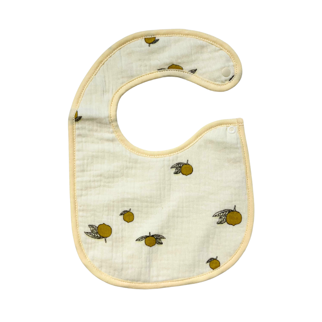 Muslin Bib - Lemon
