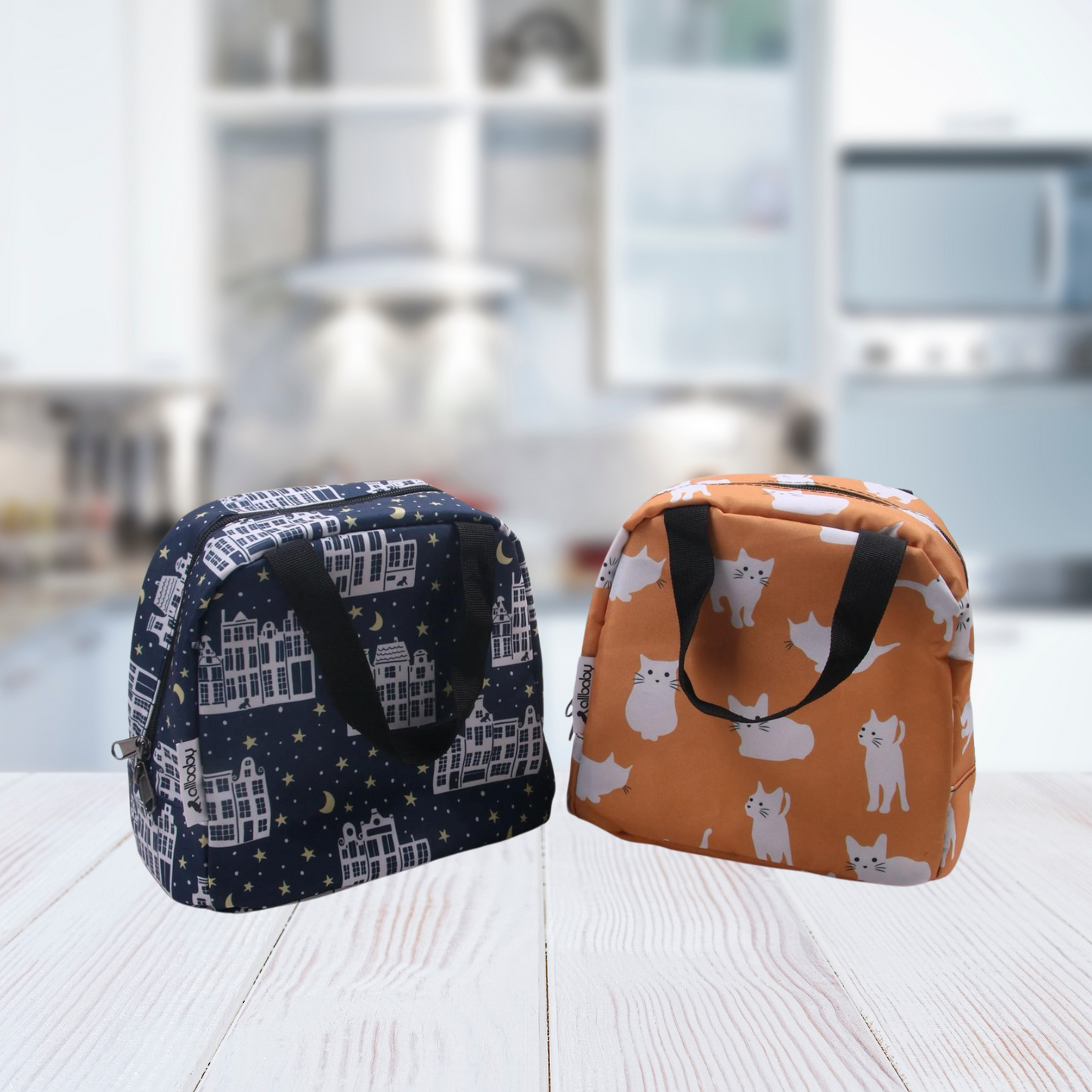 Insulated Lunch Bag Kittens
