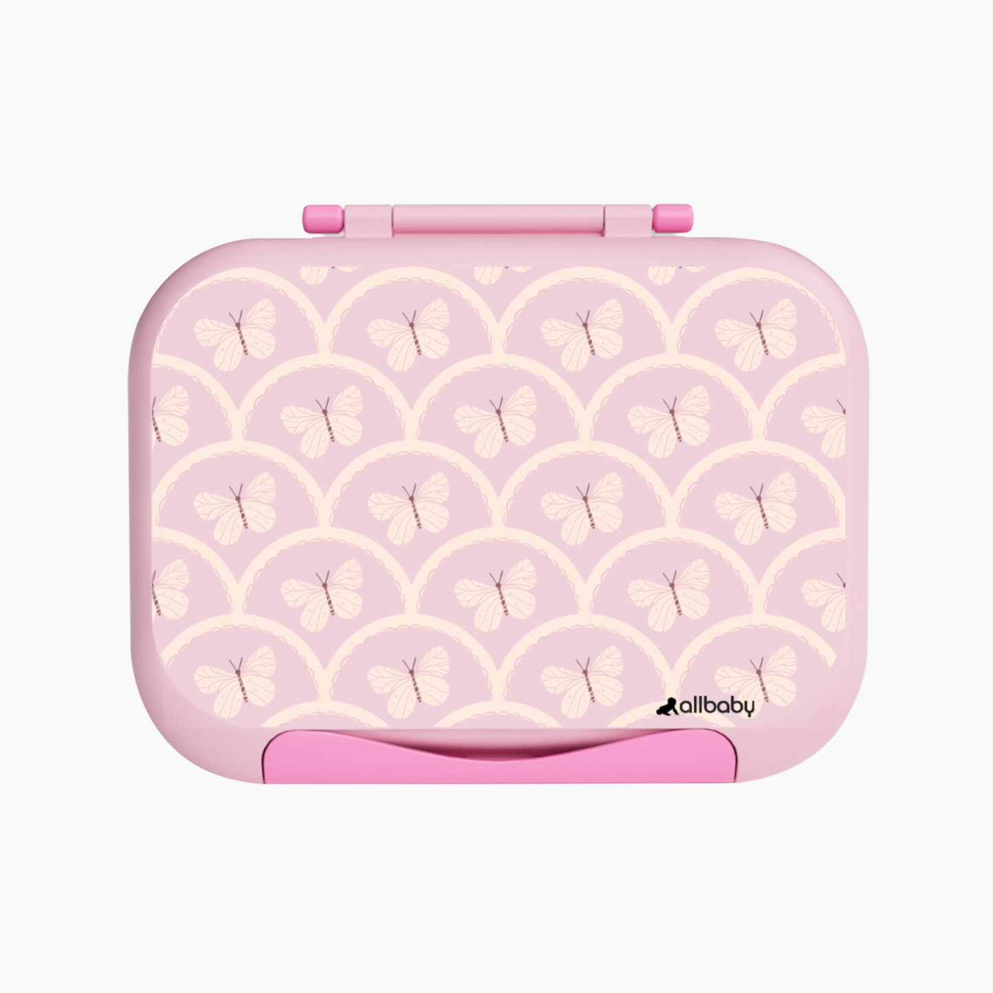Pink Butterfly Lunch Box
