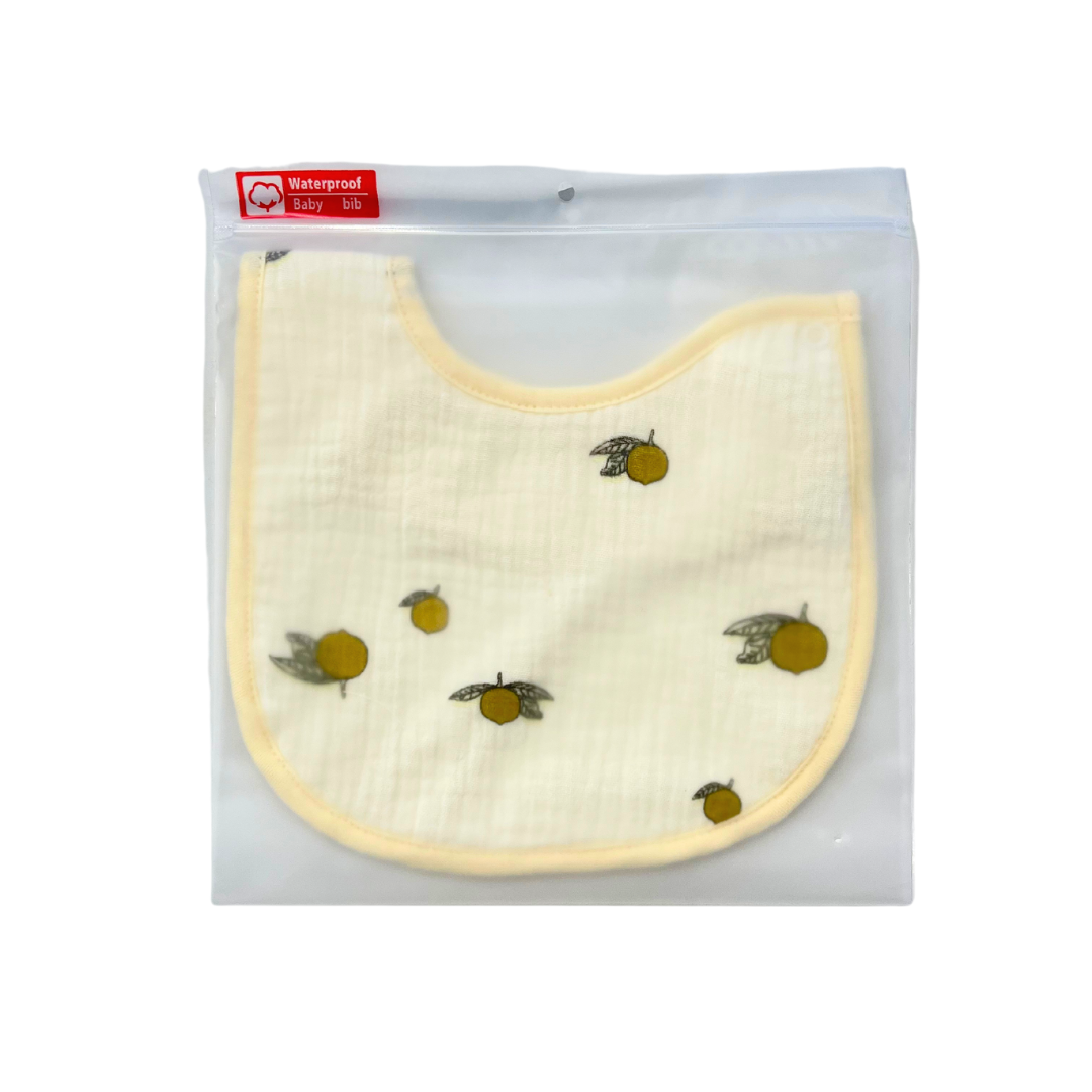 Muslin Bib - Lemon