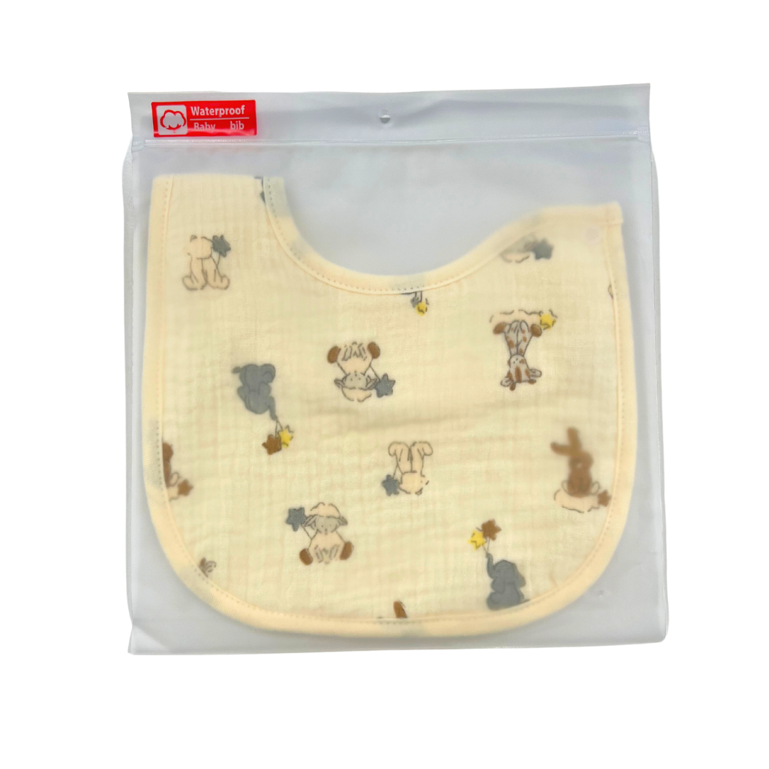 Muslin Bib - Animals