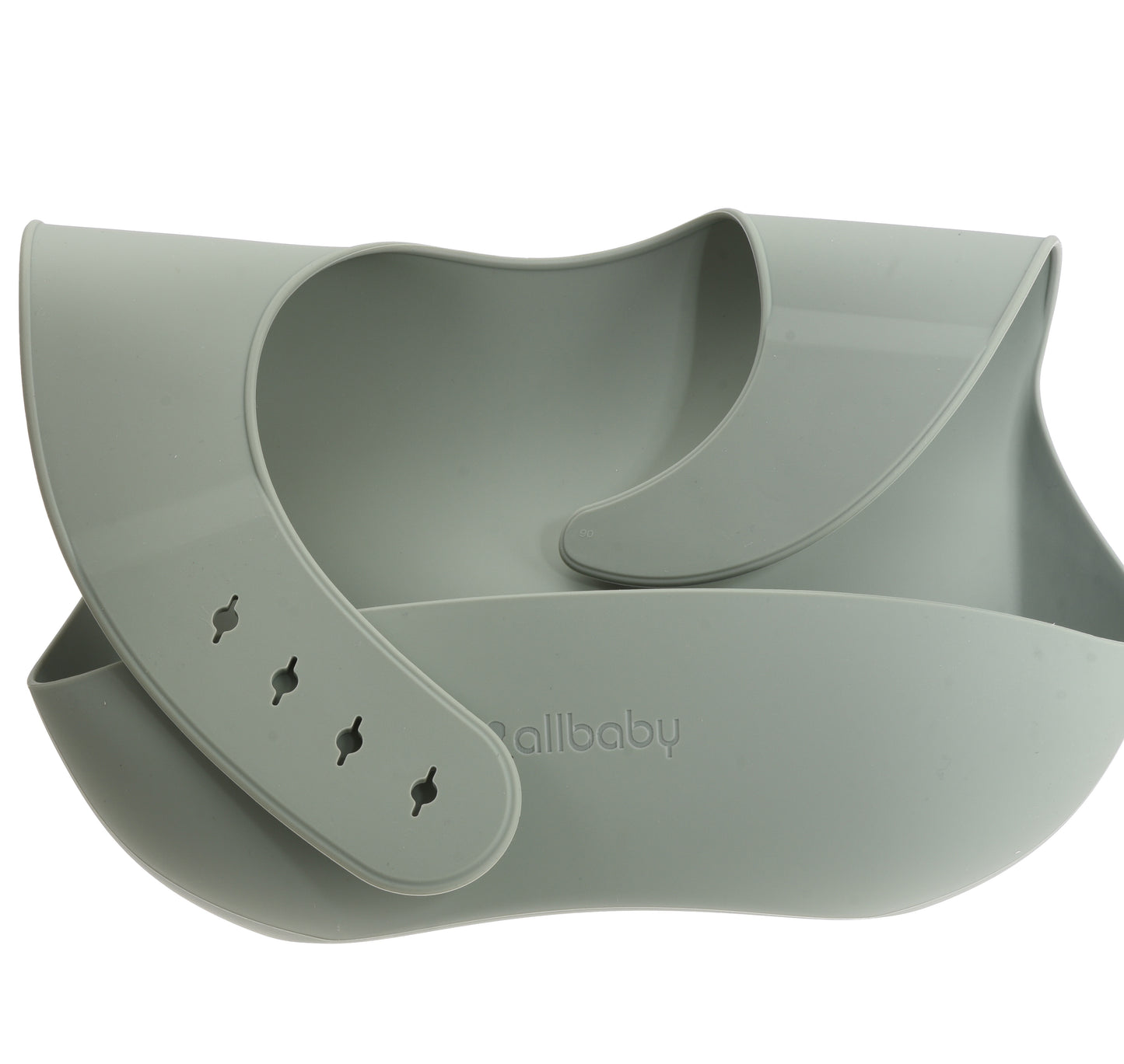 Silicone Baby Bib - Green