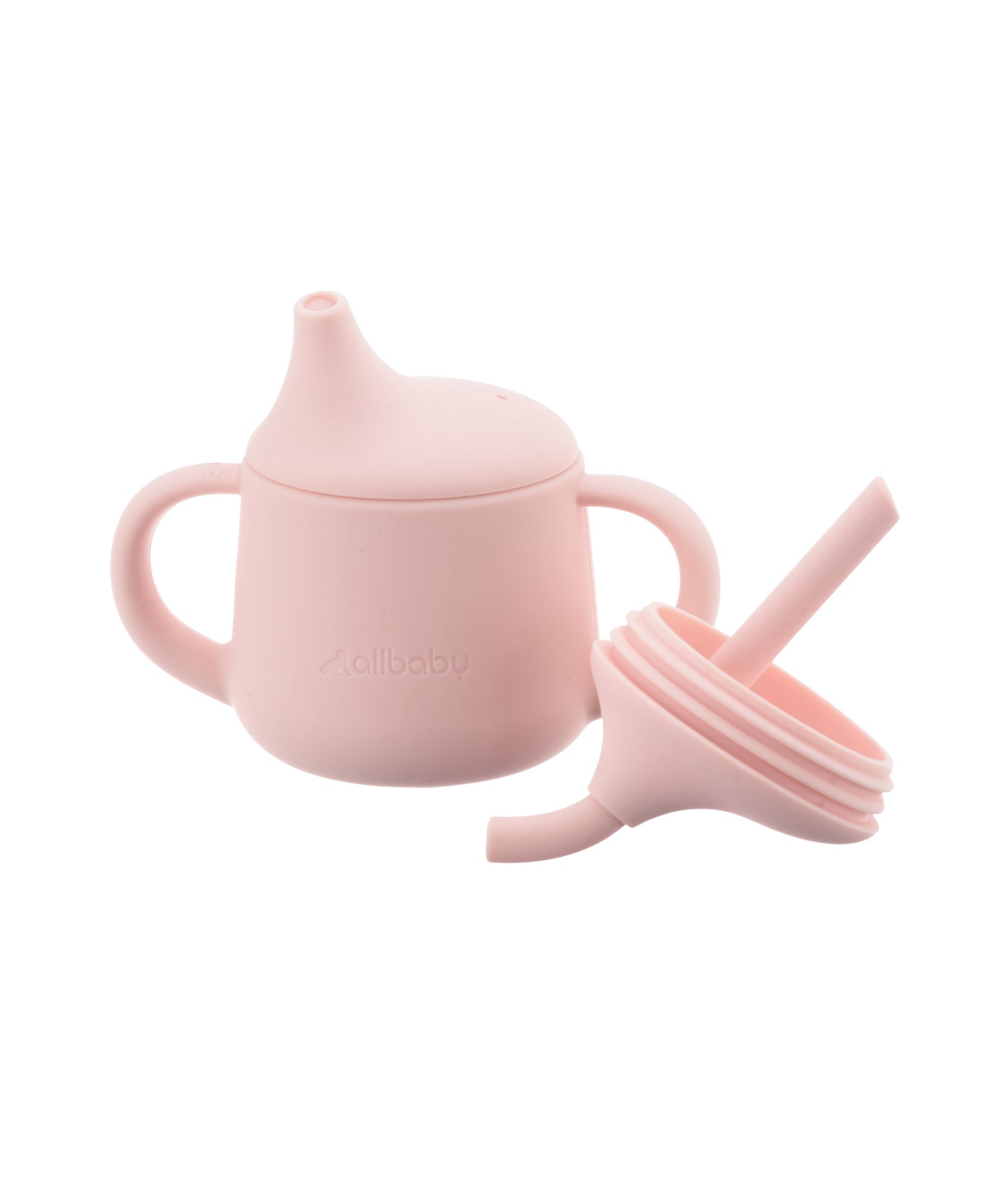 First-Stage Infant Sippy Cup - Blush Pink
