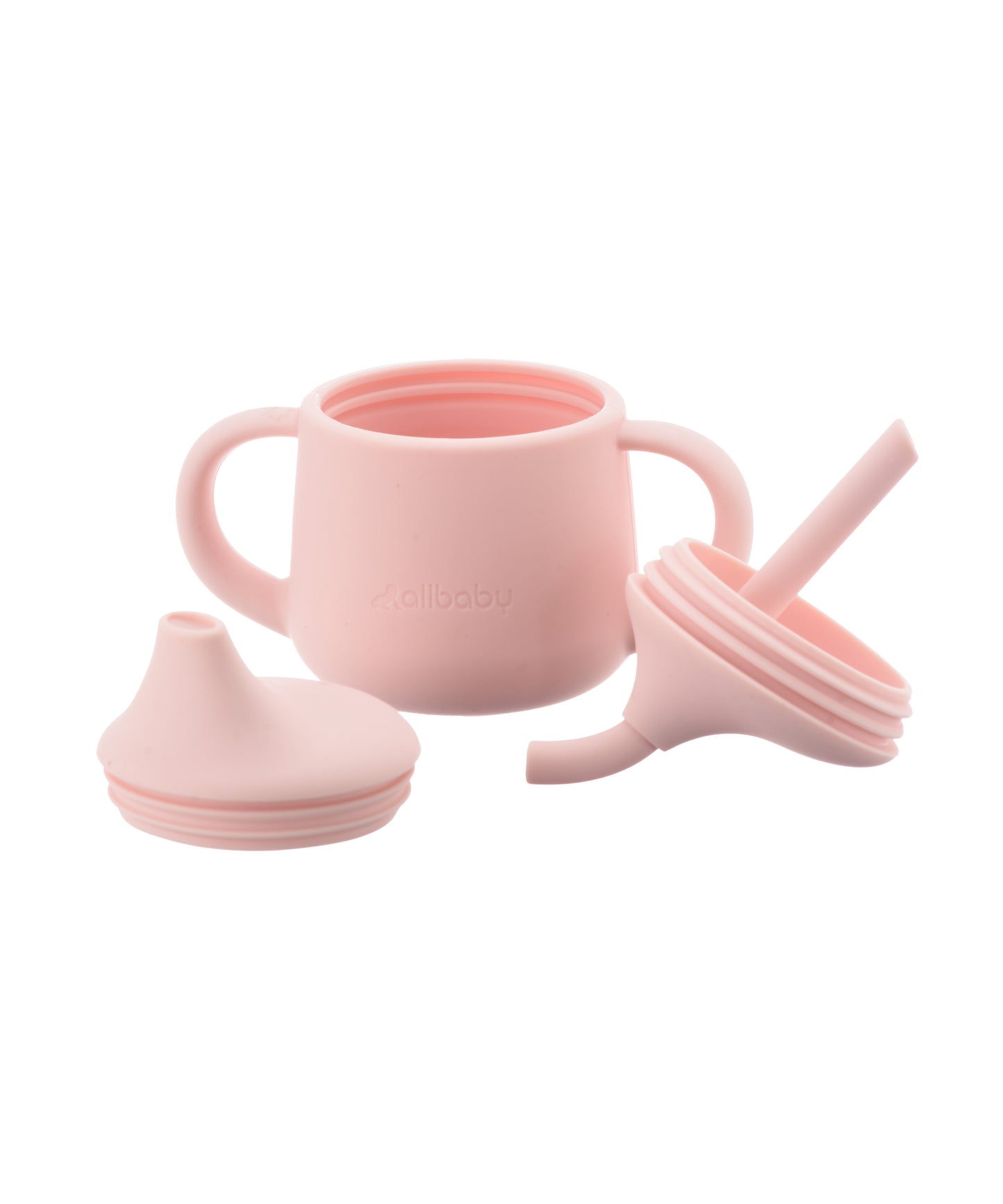 First-Stage Infant Sippy Cup - Blush Pink