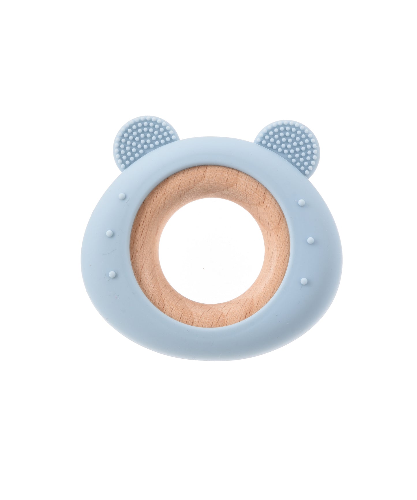 Blue Bear Silicone Teething Ring