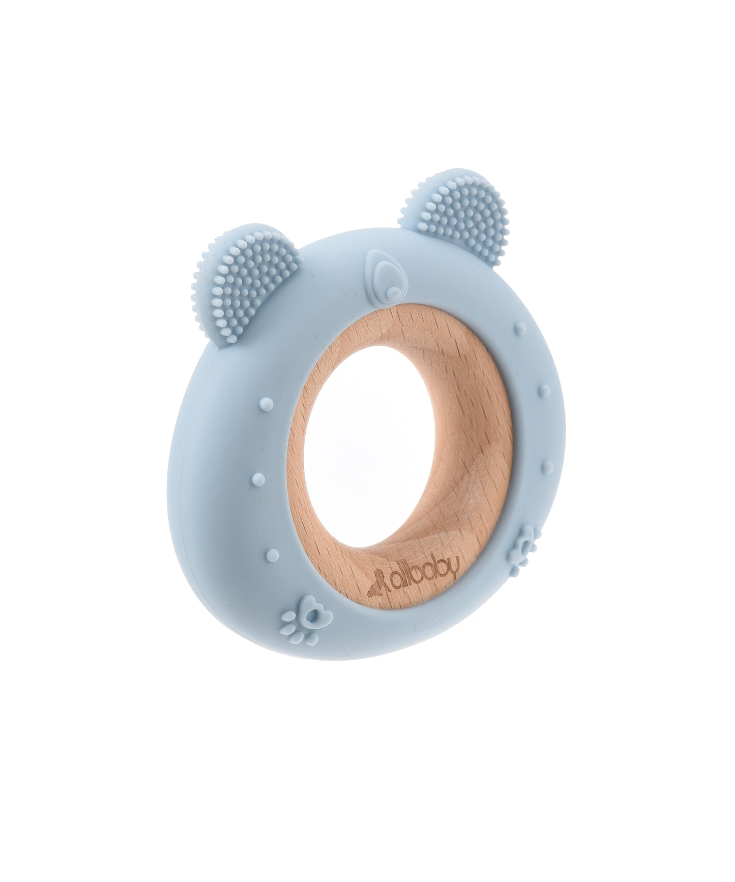 Blue Bear Silicone Teething Ring