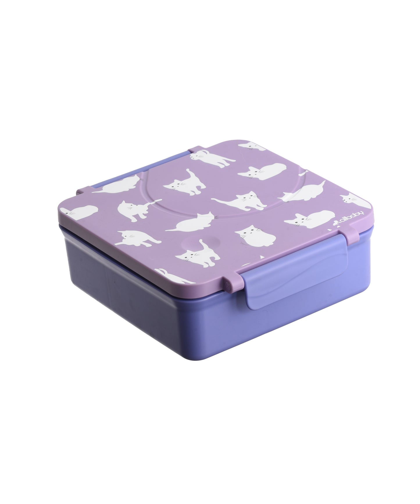Purple Kitten Insulated Lunch Box