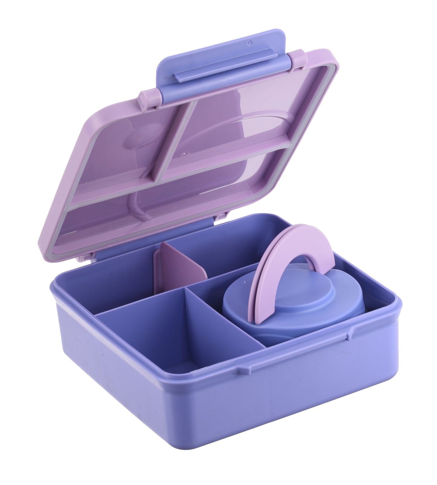 Purple Kitten Insulated Lunch Box
