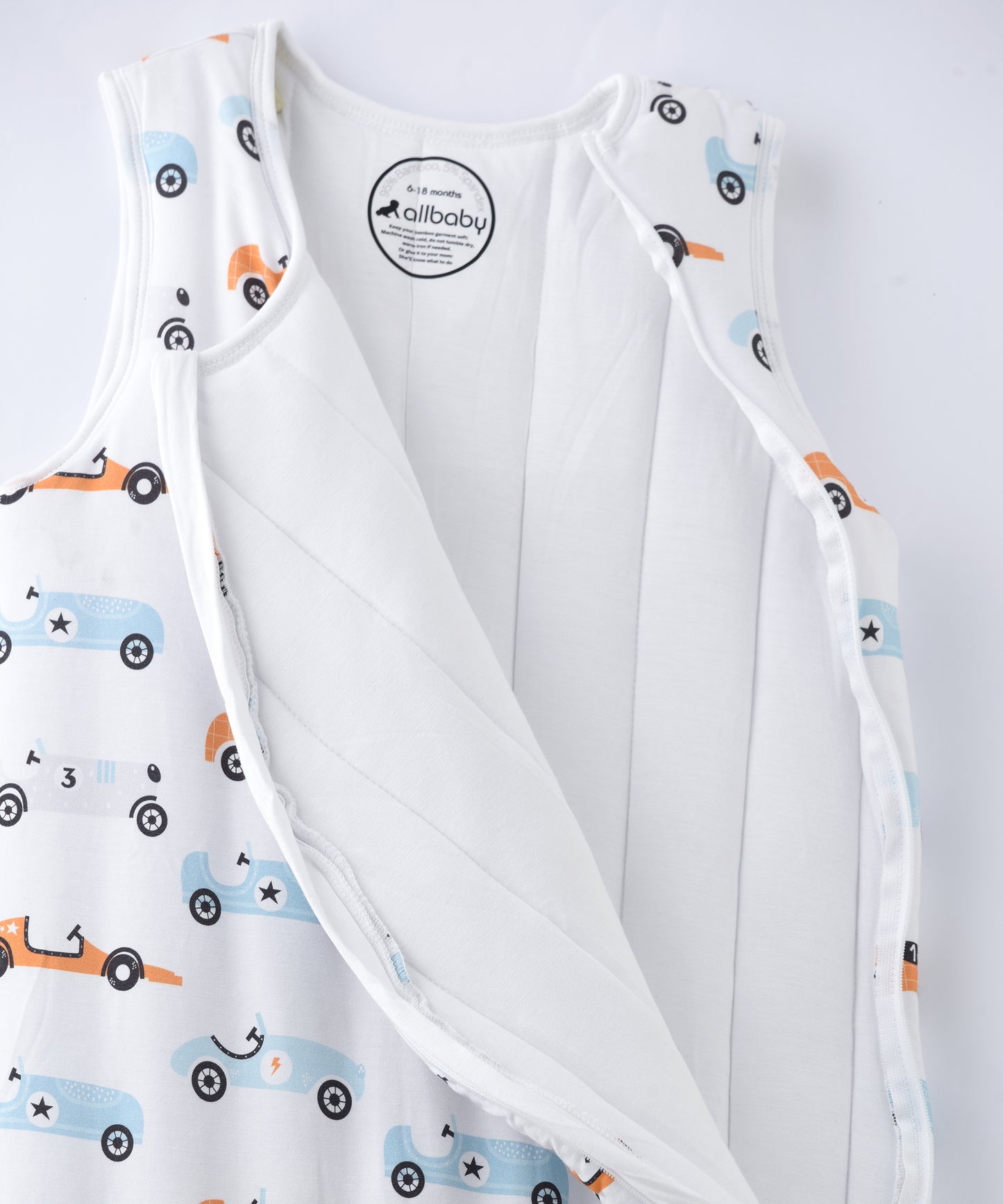 Sleeping Bag - 2 Tog - Cars