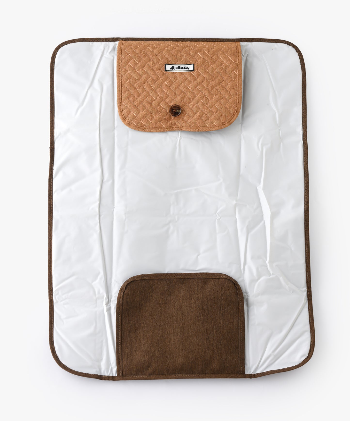 Portable Baby Changing Pad,Light Brown