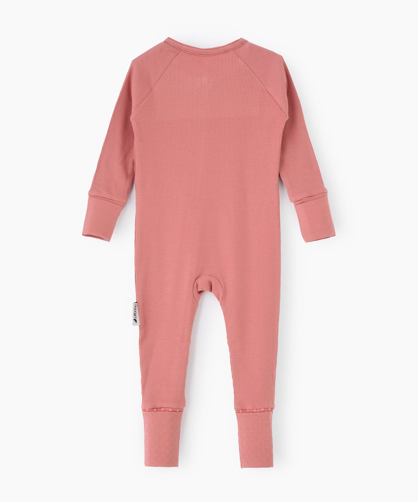 Baby Romper Sleepwear - Dusty Rose #color_dusty-rose