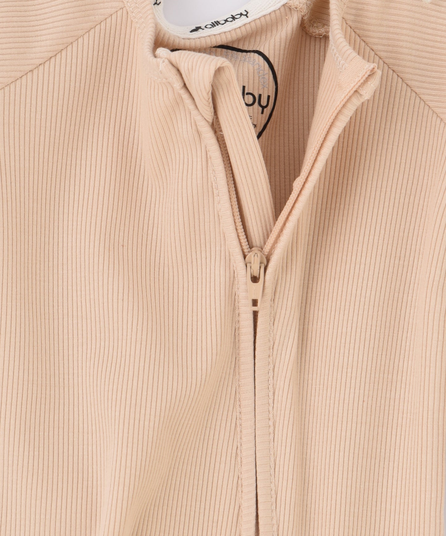 Baby Romper Sleepwear - Beige #color_beige