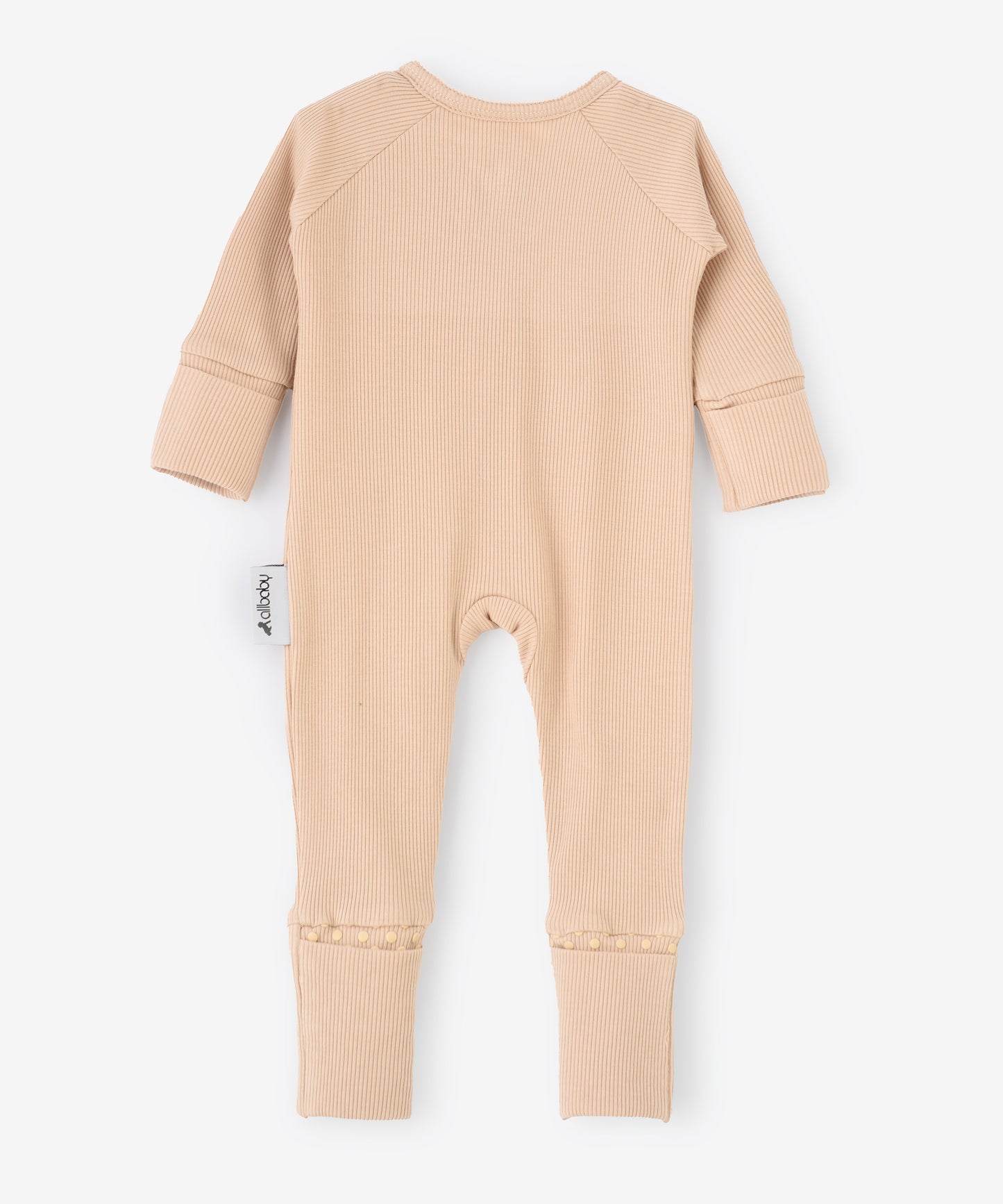 Baby Romper Sleepwear - Beige #color_beige
