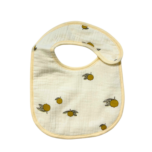 Muslin Bib - Lemon