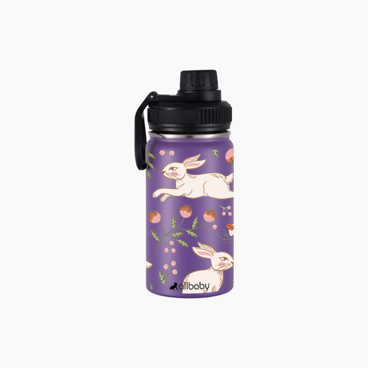 350ml Bottle - Purple Bunny