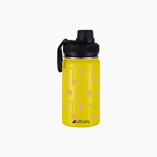 350ml Bottle - Yellow Giraffe