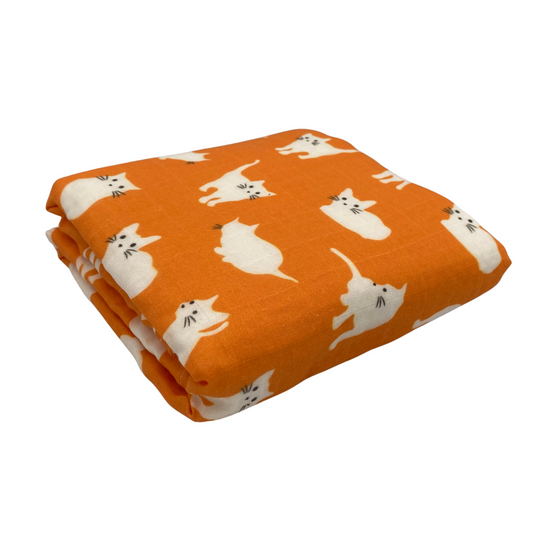 Waffle Blanket - Kittens
