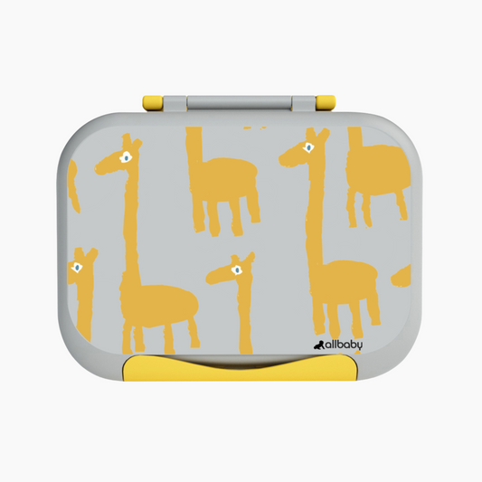 Yellow Giraffe Lunch Box