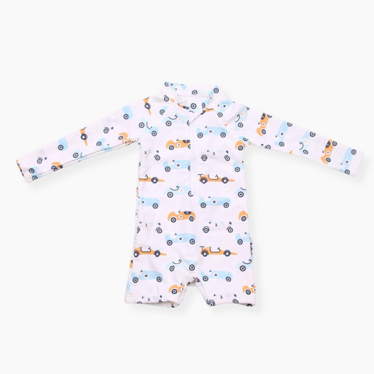 One-Piece Cars Swimsuit