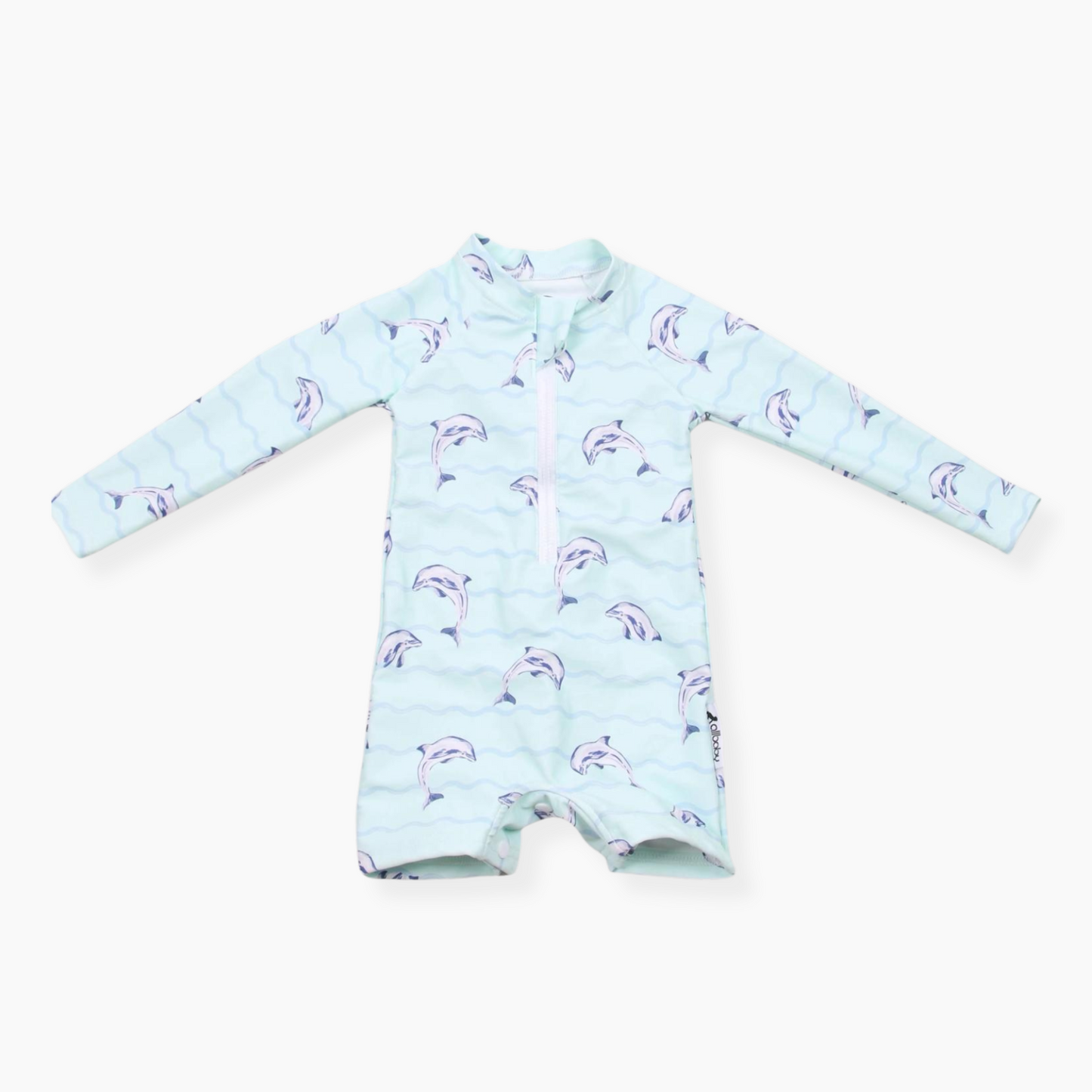 One-Piece Dolphin Swimsuit