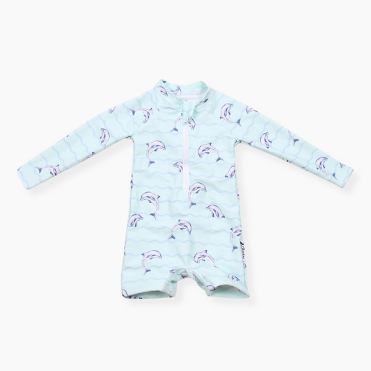 One-Piece Dolphin Swimsuit