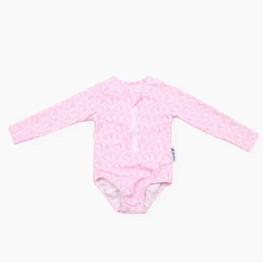 One-Piece Butterfly Scales Swimsuit