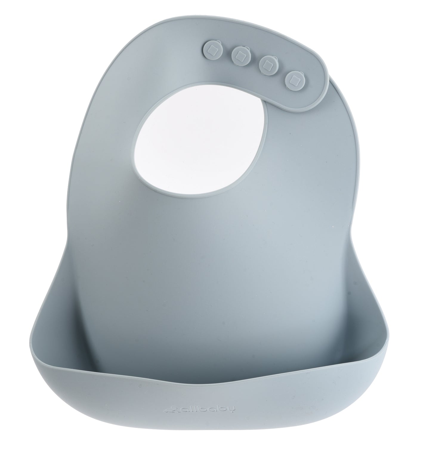 Silicone Baby Bib - Blue