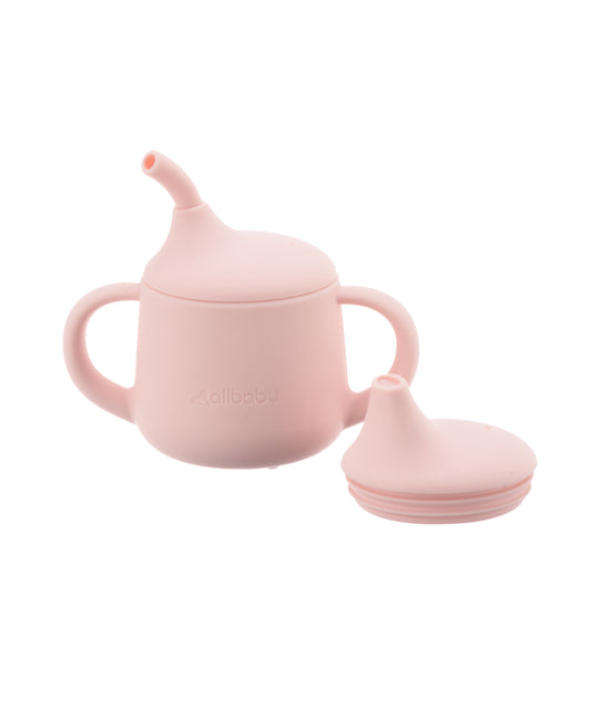 First-Stage Infant Sippy Cup - Blush Pink