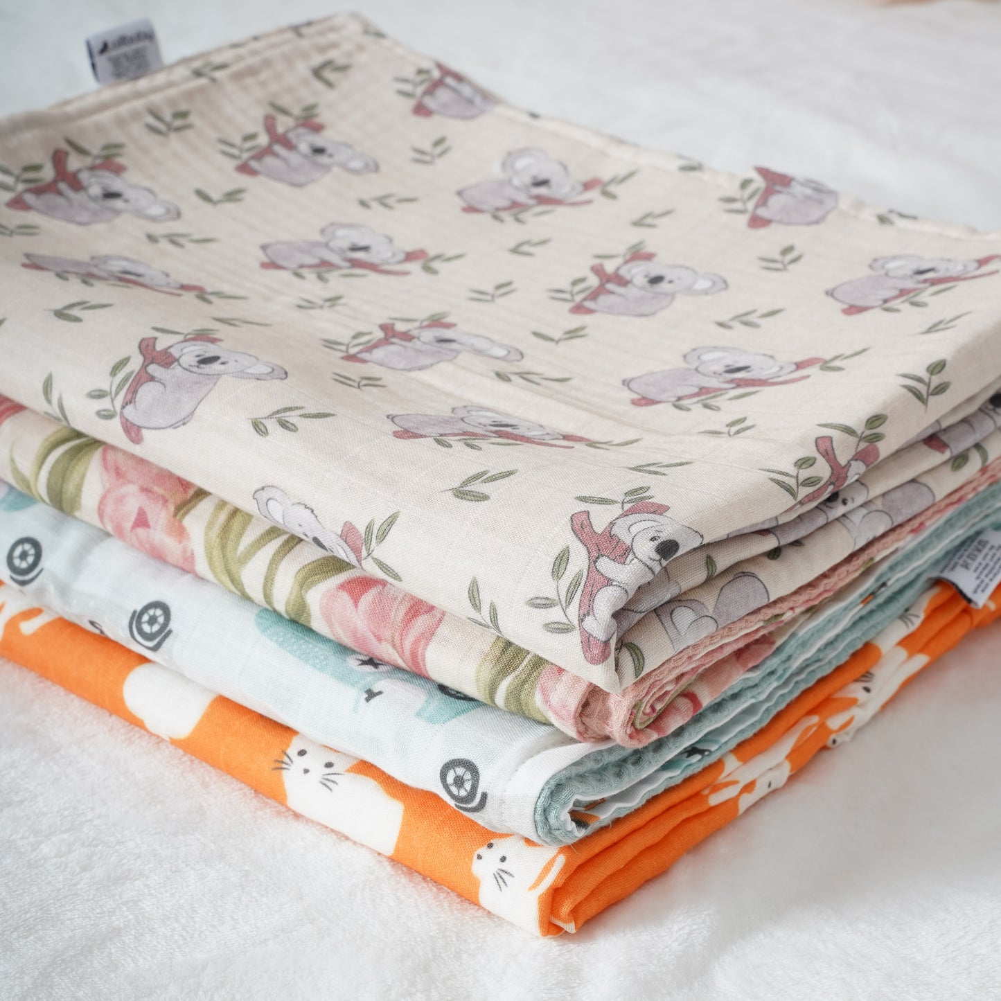 Waffle Blanket - Koalas
