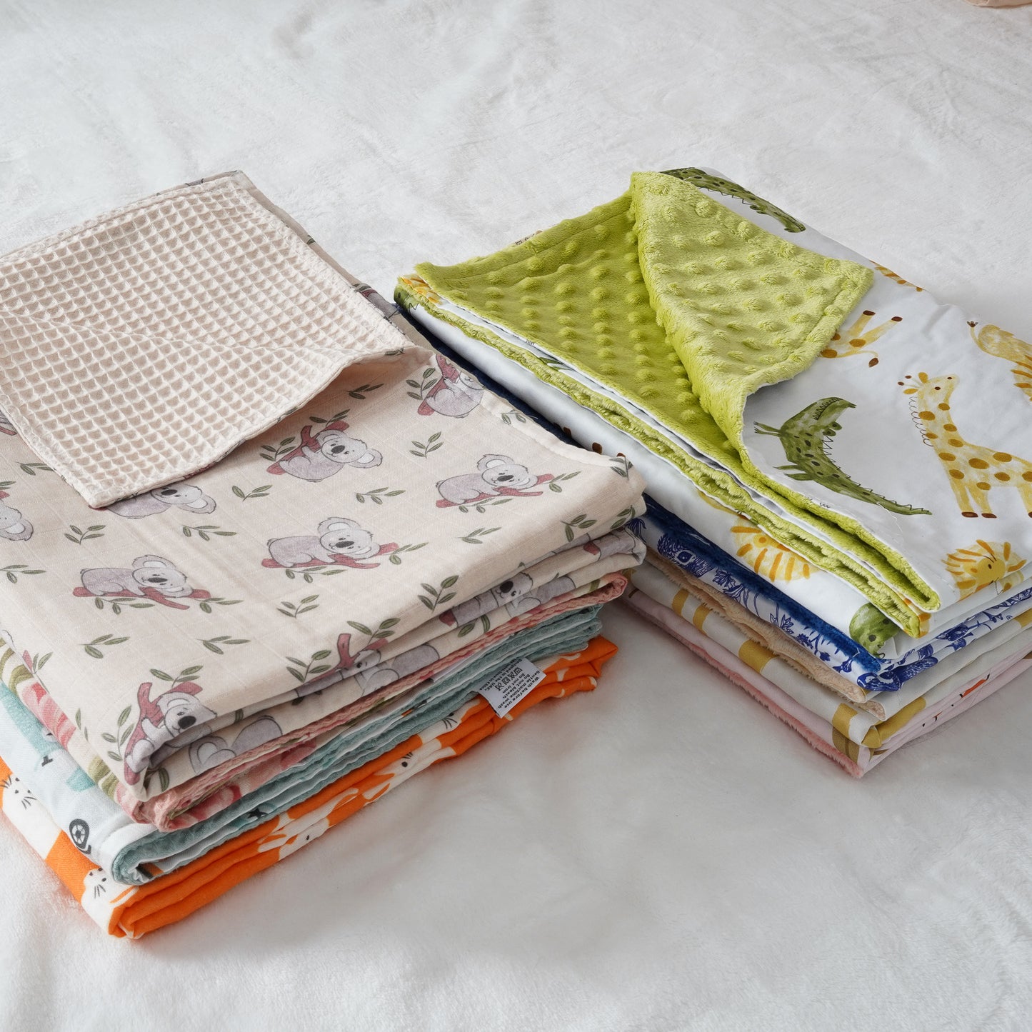 Waffle Blanket - Koalas