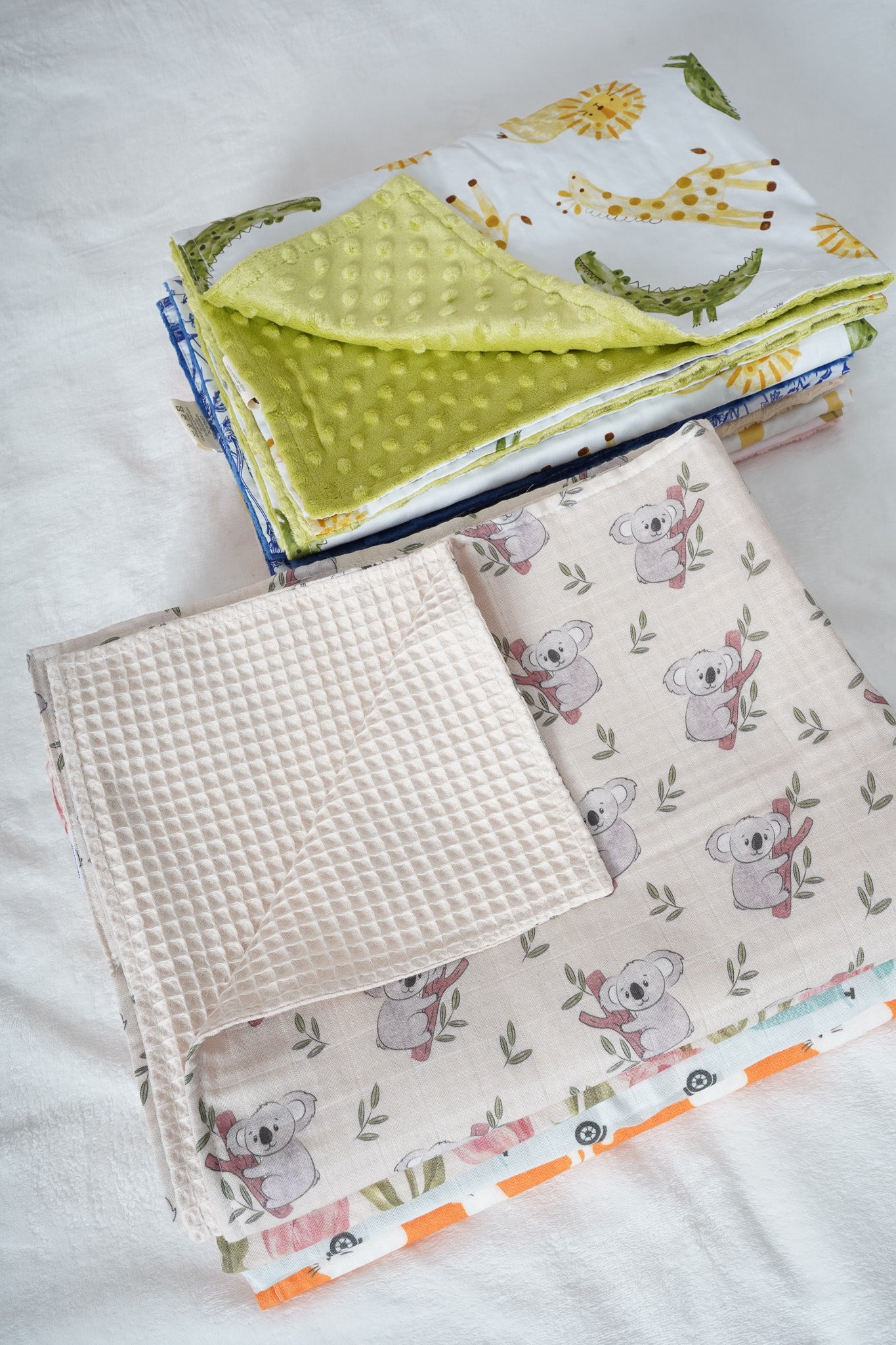 Waffle Blanket - Koalas