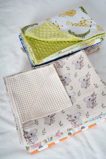 Waffle Blanket - Koalas