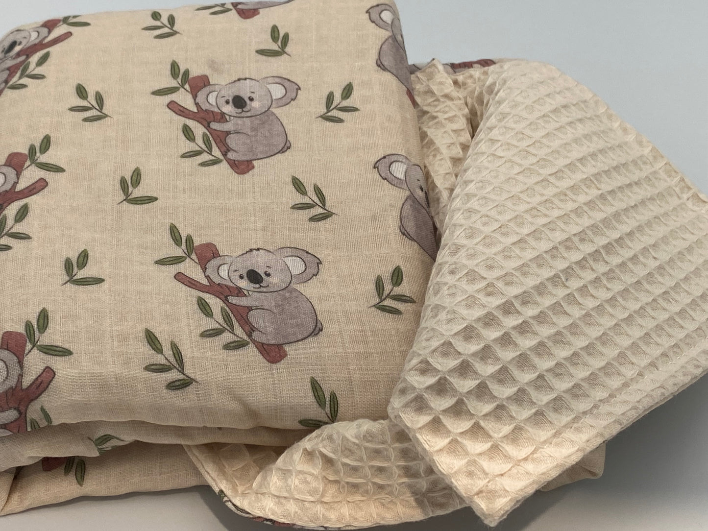 Waffle Blanket - Koalas