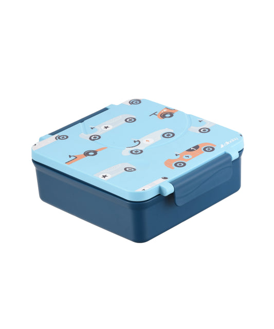 Blue Cars Insulated Lunch Box