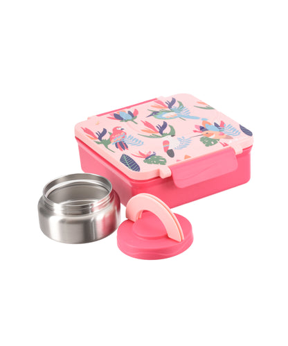 Tropical Birds Insulated Lunch Box