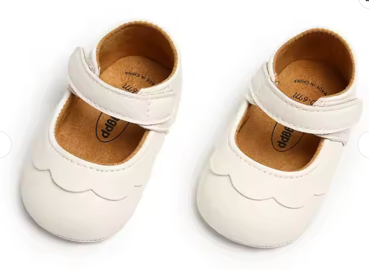 Baby Shoe - White