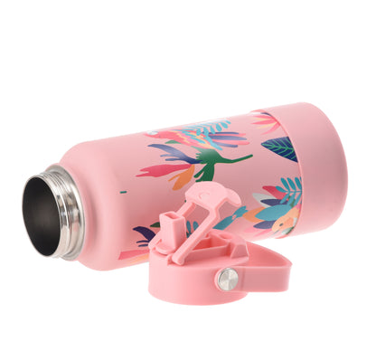 Leak-Proof Water Bottle – Tropical Birds - 1000ml