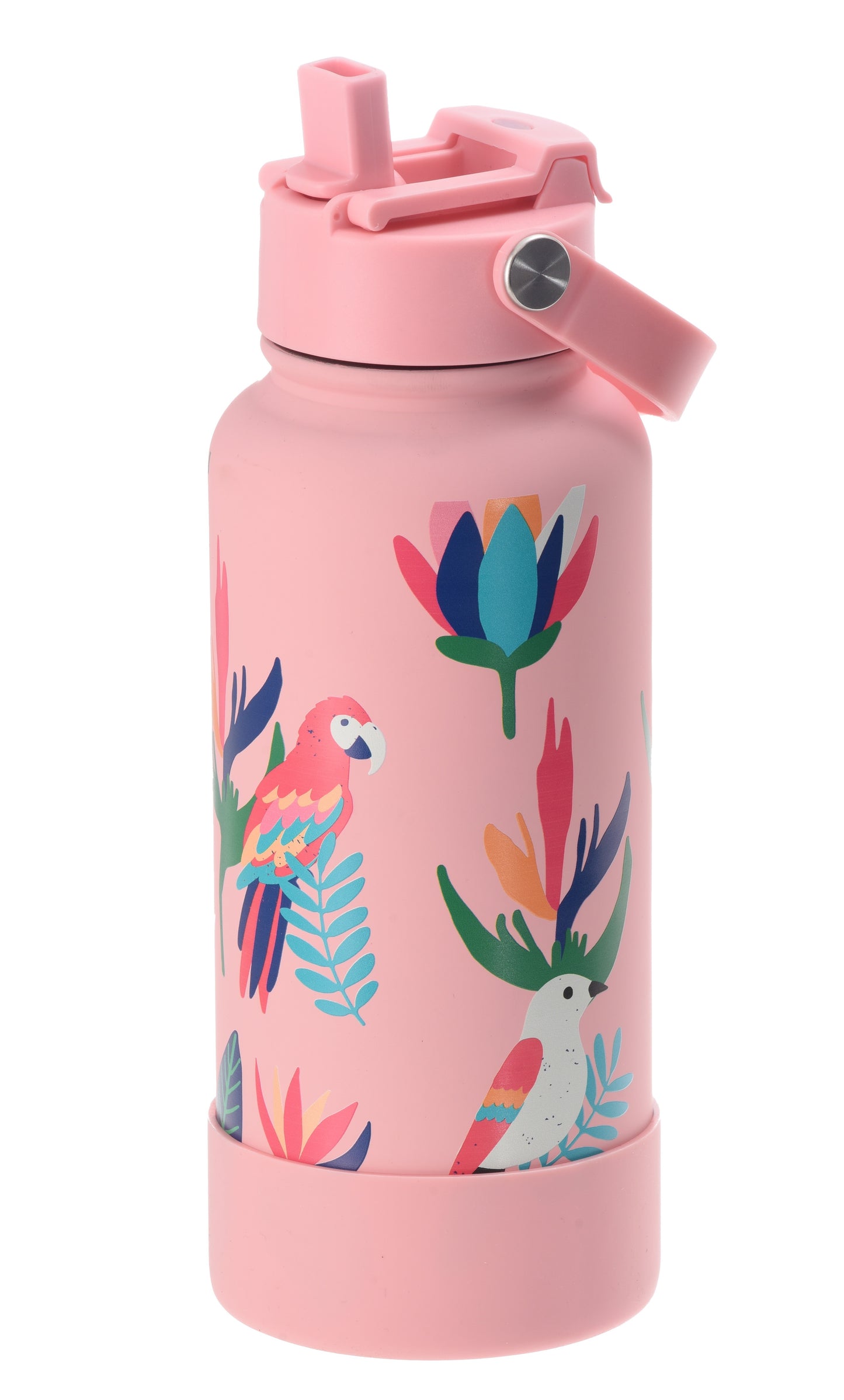 Leak-Proof Water Bottle – Purple Kitten - 1000ml