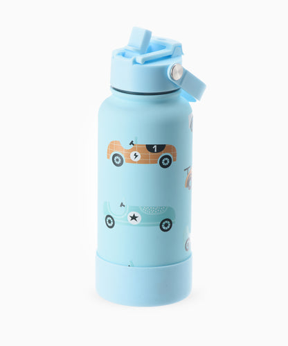 Leak-Proof Water Bottle – Purple Kitten - 1000ml