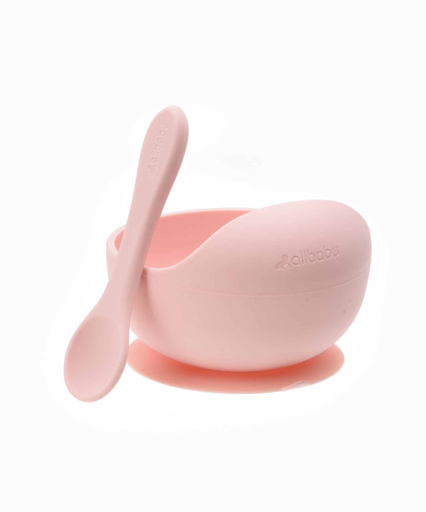 Silicone Baby Suction Bowl + Spoon Set