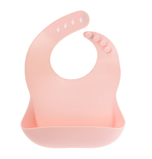 Silicone Baby Bib - Pink