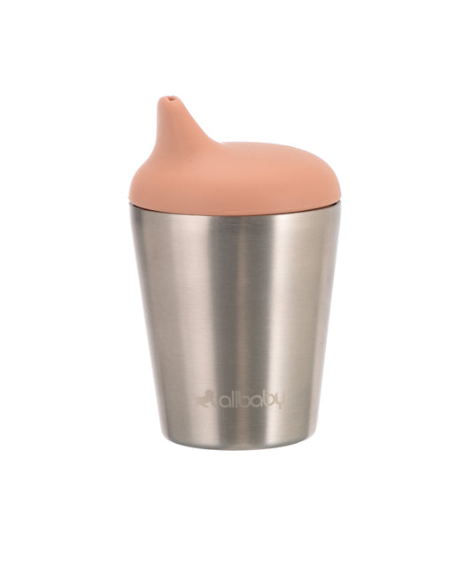 Stainless Steel Cup With Silicone Lid