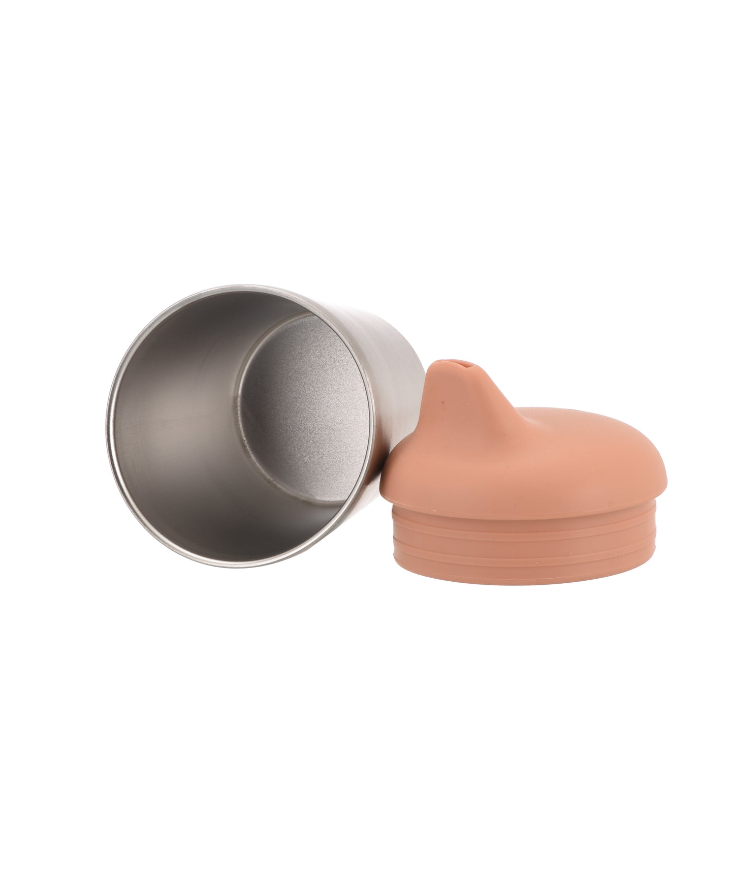 Stainless Steel Cup With Silicone Lid