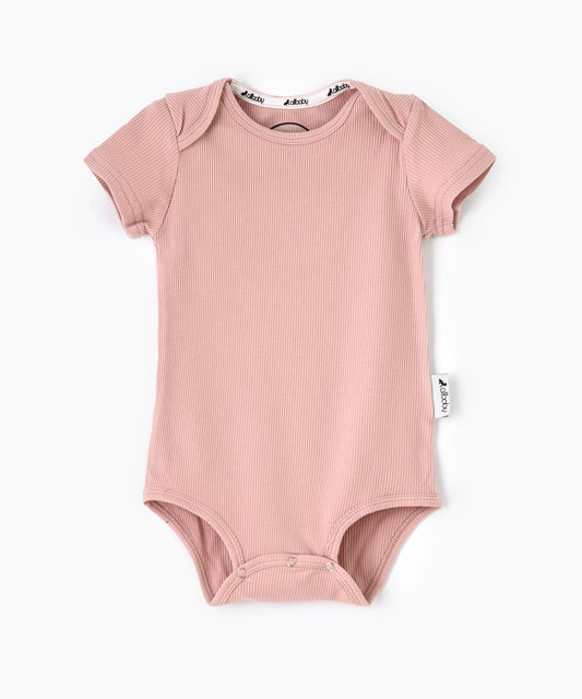 Baby Romper Bodysuit - Pink