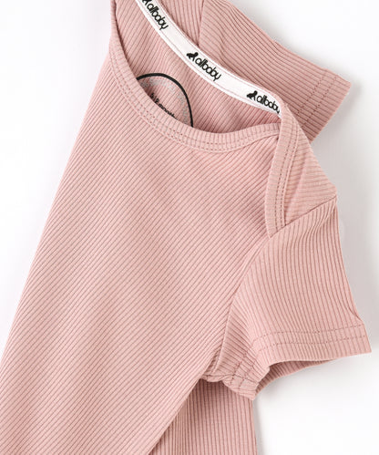 Baby Romper Bodysuit - Pink